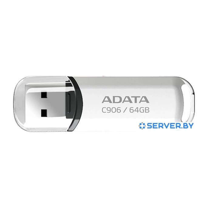 USB Flash ADATA C906 64GB (белый). Фото1