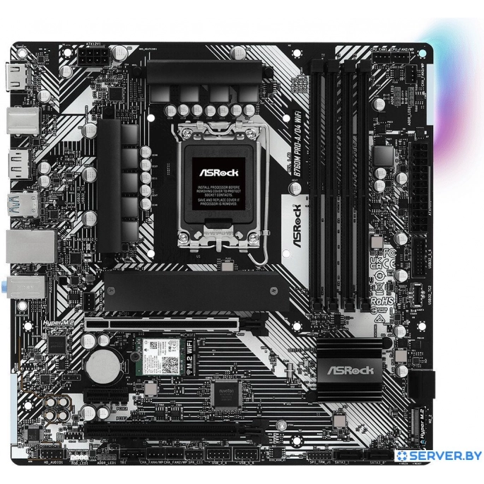 Материнская плата ASRock B760M Pro-A/D4 WiFi. Фото1