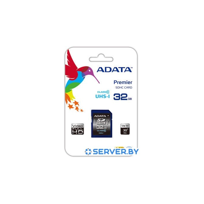 Карта памяти A-Data Premier SDHC UHS-I U1 (Class 10) 32 GB (ASDH32GUICL10-R). Фото3