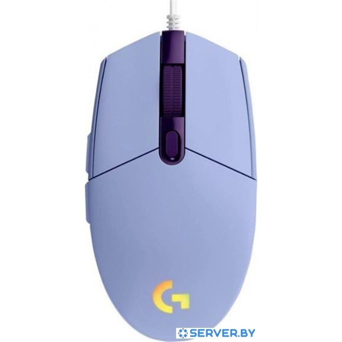 Игровая мышь Logitech G102 Lightsync (сиреневый). Фото1