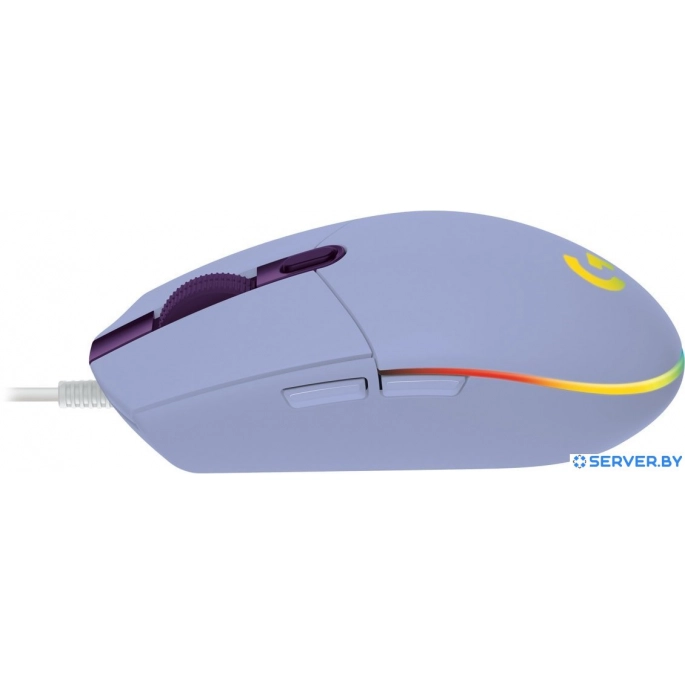 Игровая мышь Logitech G102 Lightsync (сиреневый). Фото4