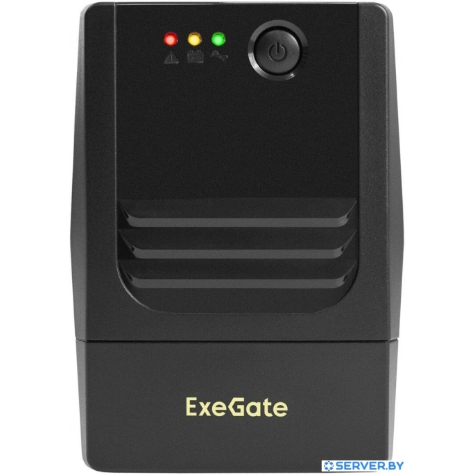 Источник бесперебойного питания ExeGate Power NB-650.LED.AVR.2SH.USB. Фото3