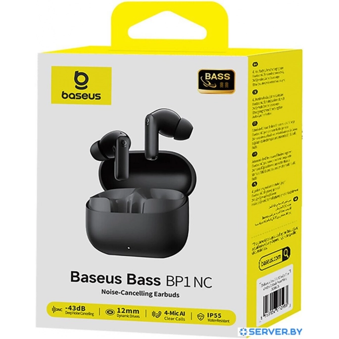 Наушники Baseus Bass BP1 NC (черный). Фото3