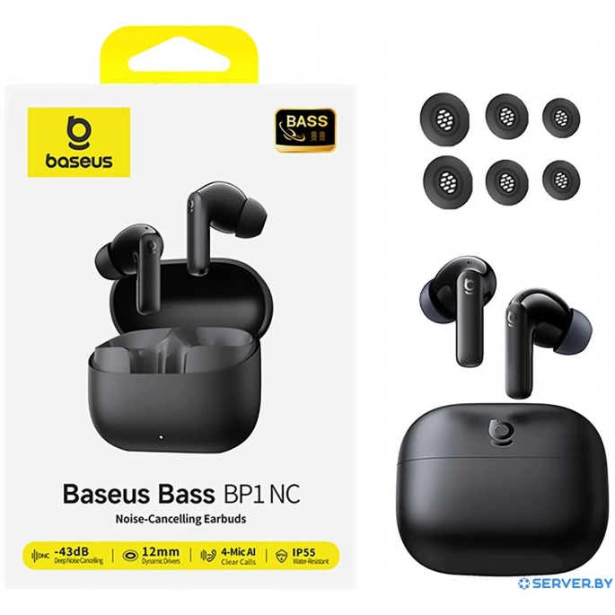 Наушники Baseus Bass BP1 NC (черный). Фото5