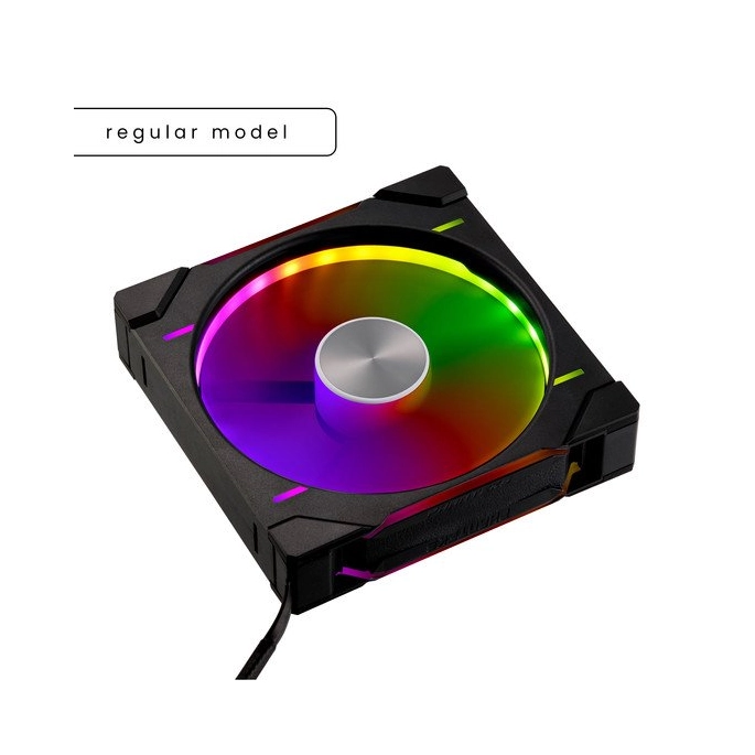 Набор вентиляторов Phanteks D30-140 D-RGB Regular Black Triple PH-F140D30_DRGB_PWM_BK01_3P. Фото4