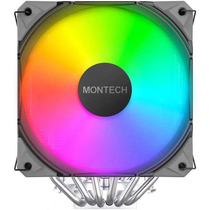 Кулер для процессора Montech NX600 ARGB (черный). Фото3