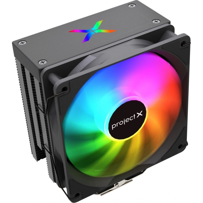 Кулер для процессора Project X A400 ARGB (черный). Фото3