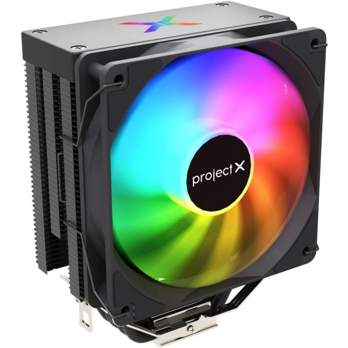 Кулер для процессора Project X A400 ARGB (черный). Фото4