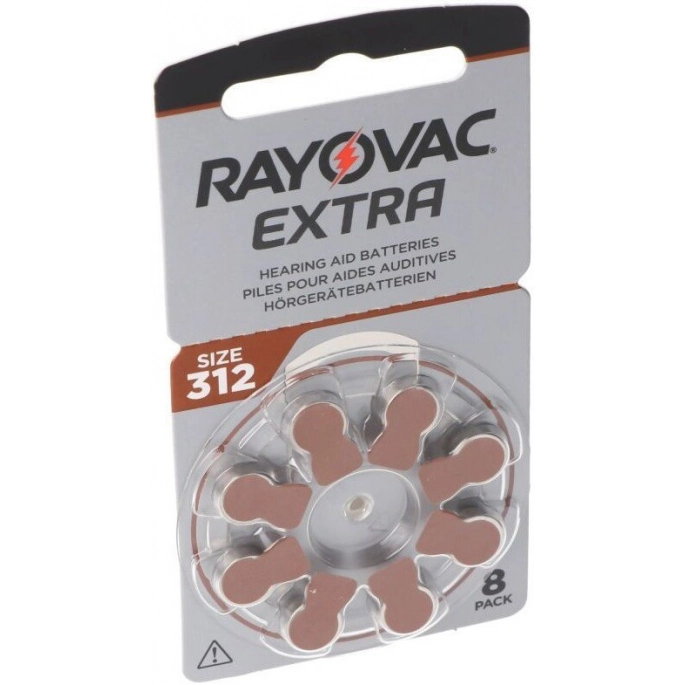 Батарейка Rayovac Extra 312 8 шт. Фото2