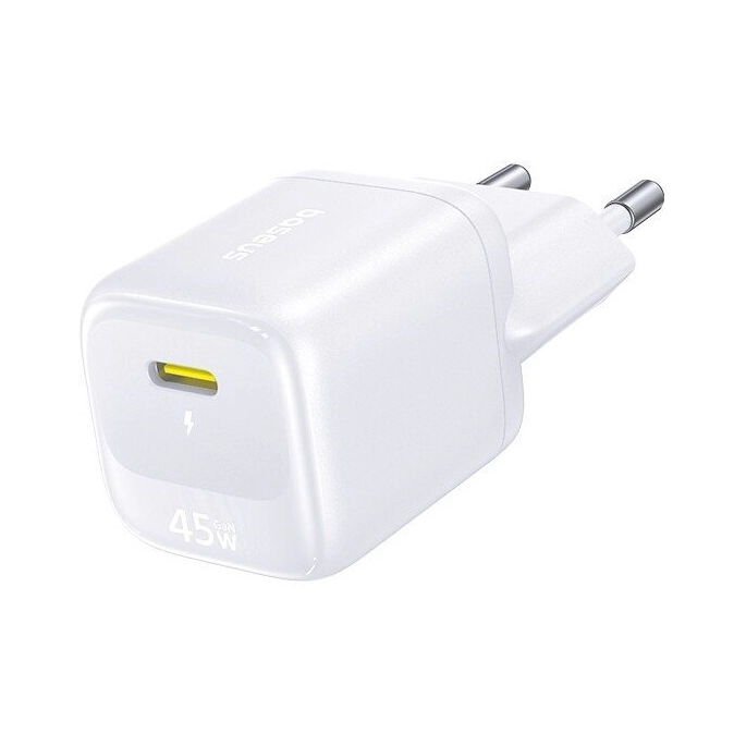 Сетевое зарядное Baseus EnerFill FN22 45W E0123301 (белый). Фото1