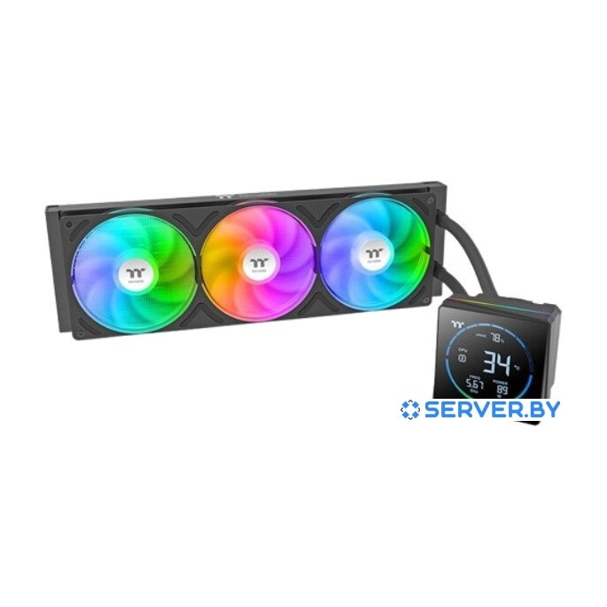 Система жидкостного охлаждения для процессора Thermaltake TH360-S V3 ARGB Sync CL-W470-PL12SW-A. Фото1