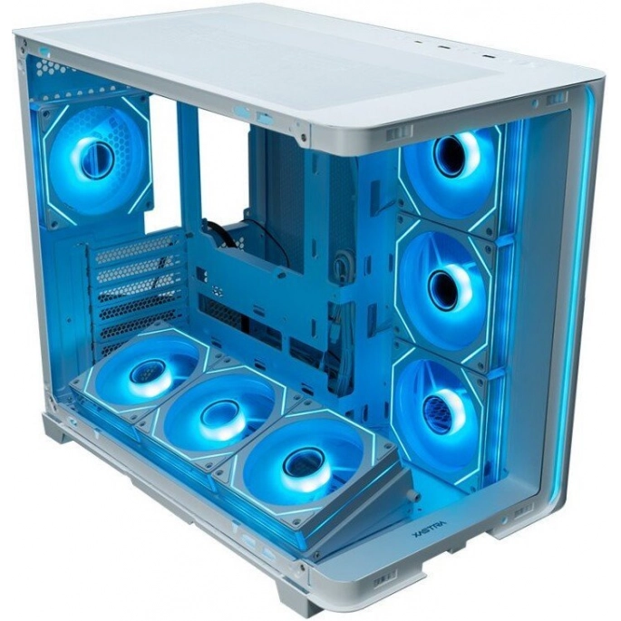 Корпус XASTRA QR600 7ARGB C10-UC (белый). Фото2