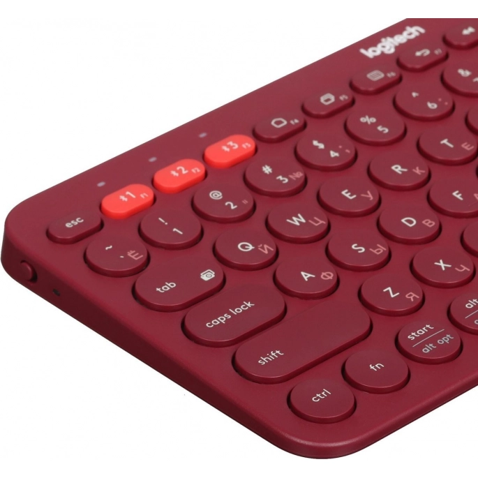 Клавиатура Logitech Multi-Device K380 Bluetooth 920-007655 (красный). Фото3