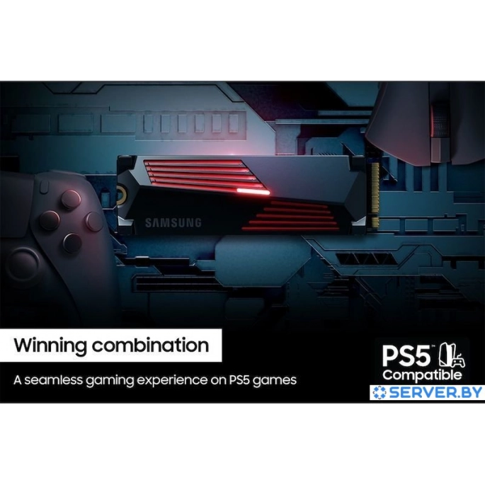 SSD Samsung 990 Pro с радиатором 4TB MZ-V9P4T0GW. Фото4