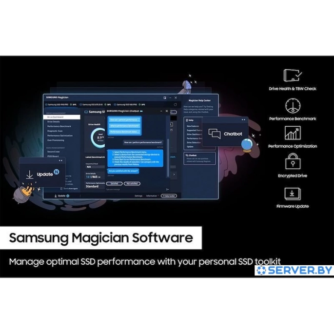 SSD Samsung 990 Pro с радиатором 4TB MZ-V9P4T0GW. Фото6
