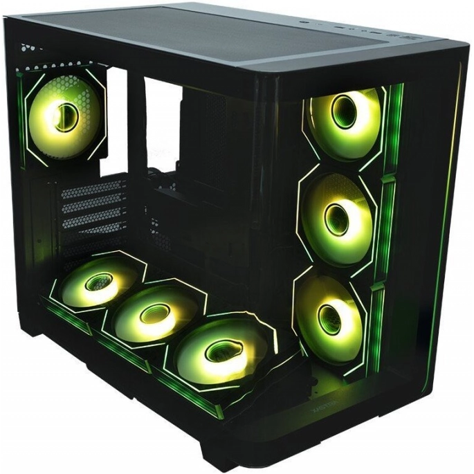 Корпус XASTRA QR600 7ARGB C10-UC (черный). Фото5