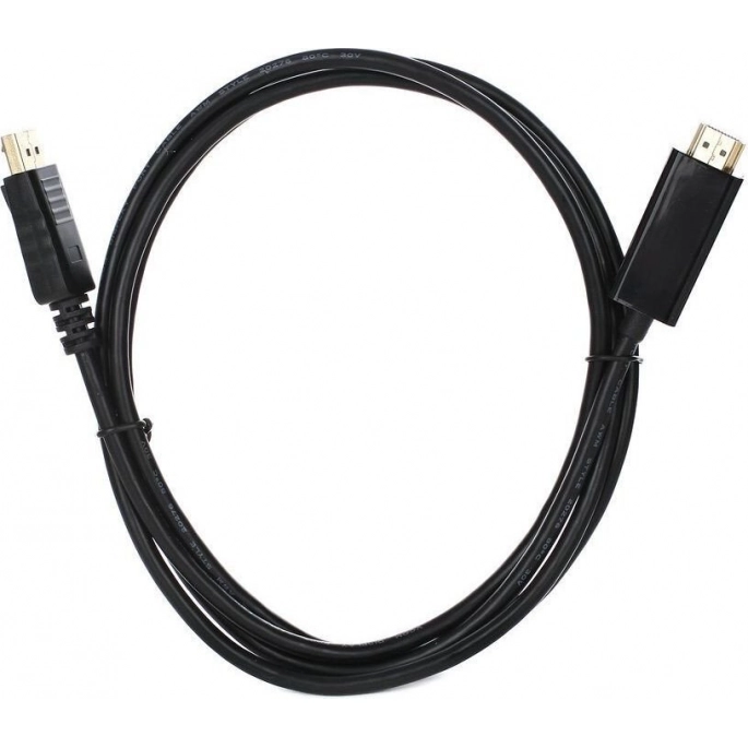 Адаптер VCOM CG494-B DisplayPort - HDMI (1.8 м, черный). Фото1