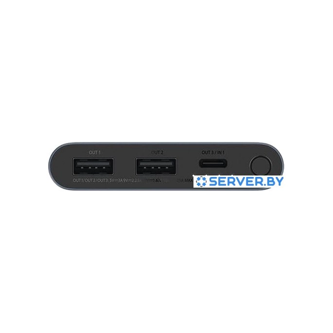 Внешний аккумулятор Xiaomi Power Bank 3 22.5W PB100DZM 10000mAh (черный). Фото3