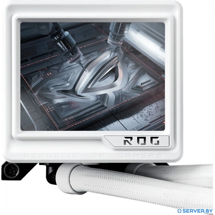 Система жидкостного охлаждения для процессора ASUS ROG Ryujin III 360 ARGB Extreme White Edition. Фото2