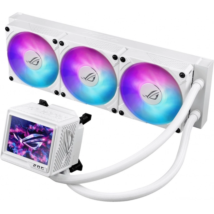 Система жидкостного охлаждения для процессора ASUS ROG Ryujin III 360 ARGB Extreme White Edition. Фото4