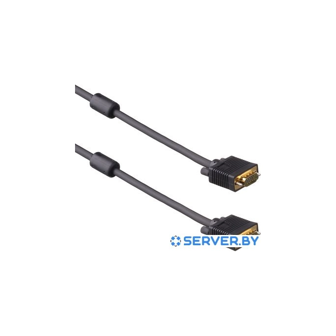 Кабель ExeGate EX169516RUS VGA - VGA (10 м, черный). Фото1