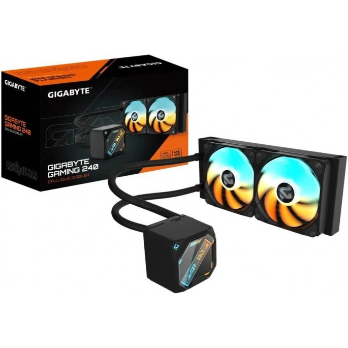 Система жидкостного охлаждения для процессора Gigabyte Gaming 240. Фото5