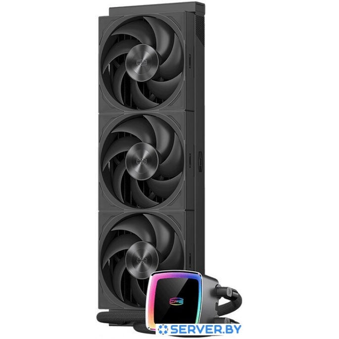 Система жидкостного охлаждения для процессора PCCooler DE360 Max (черный). Фото2