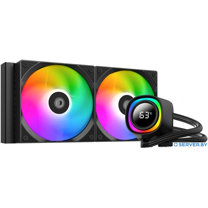 Система жидкостного охлаждения для процессора ID-Cooling FX240 TD. Фото1