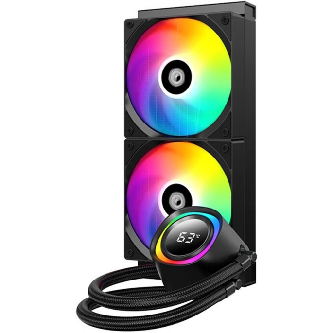 Система жидкостного охлаждения для процессора ID-Cooling FX240 TD. Фото2