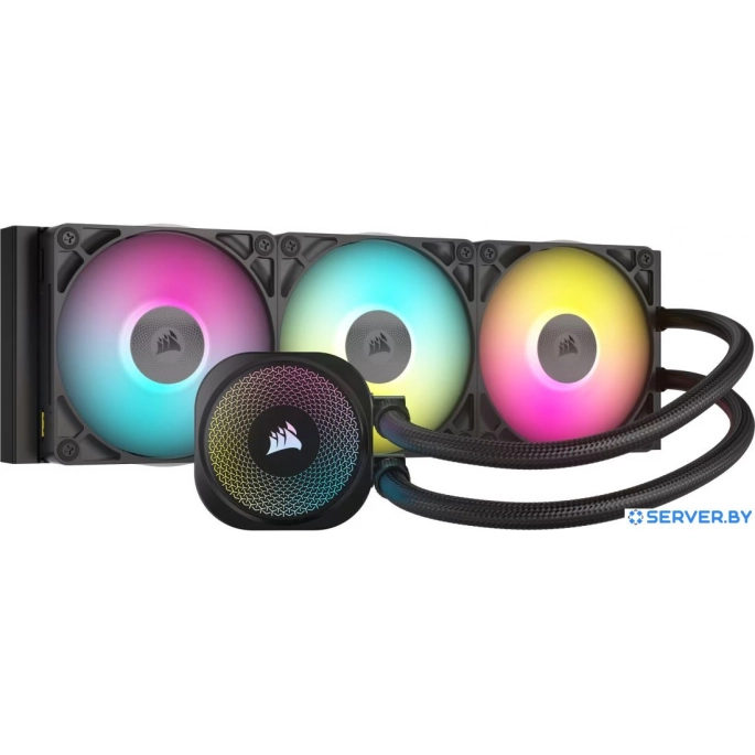 Система жидкостного охлаждения для процессора Corsair iCUE LINK TITAN 360 RX RGB CW-9061018-WW. Фото1