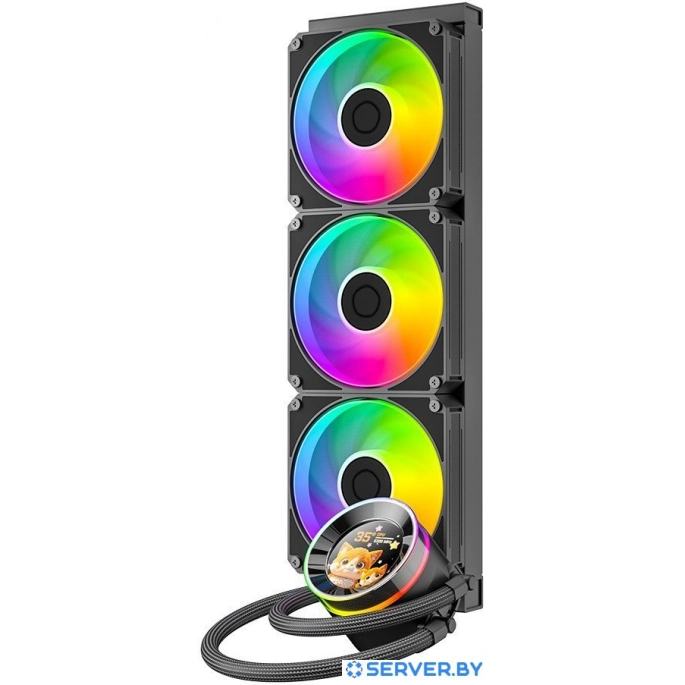 Система жидкостного охлаждения для процессора ID-Cooling SL360 V2. Фото2