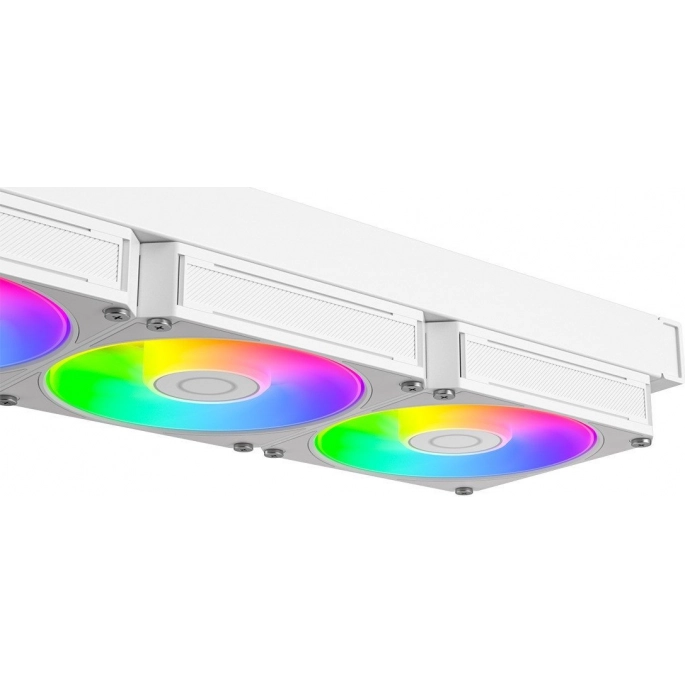 Система жидкостного охлаждения для процессора ID-Cooling SL360 V2 White. Фото3
