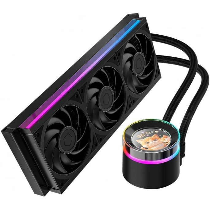 Система жидкостного охлаждения для процессора ID-Cooling SL360 V2 PLUS. Фото3