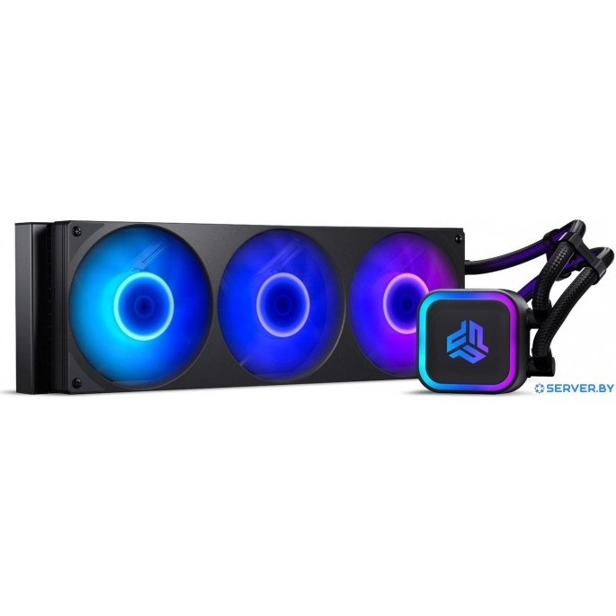 Система жидкостного охлаждения для процессора Phanteks Glacier One 360S25-SE PH-GO360S25SE_DBK01. Фото1