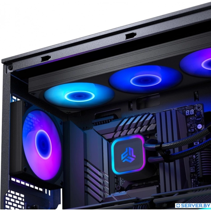 Система жидкостного охлаждения для процессора Phanteks Glacier One 360S25-SE PH-GO360S25SE_DBK01. Фото5