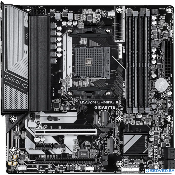 Материнская плата Gigabyte B550M Gaming X (rev. 1.2). Фото1