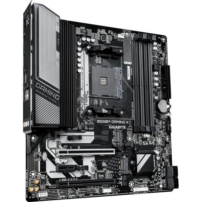 Материнская плата Gigabyte B550M Gaming X (rev. 1.2). Фото2