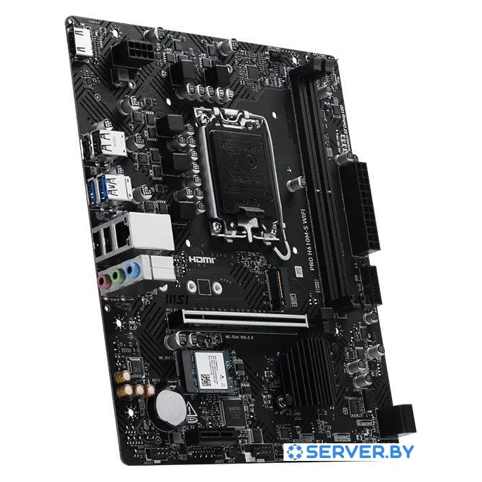 Материнская плата MSI Pro H610M-S WiFi. Фото4