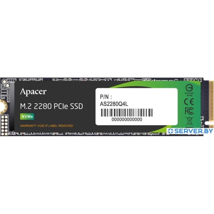 SSD Apacer AS2280Q4L 256GB AP256GAS2280Q4L. Фото1