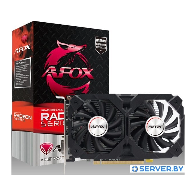 Видеокарта AFOX Radeon RX 550 2GB GDDR5 AFRX550-2048D5H2-V4. Фото5