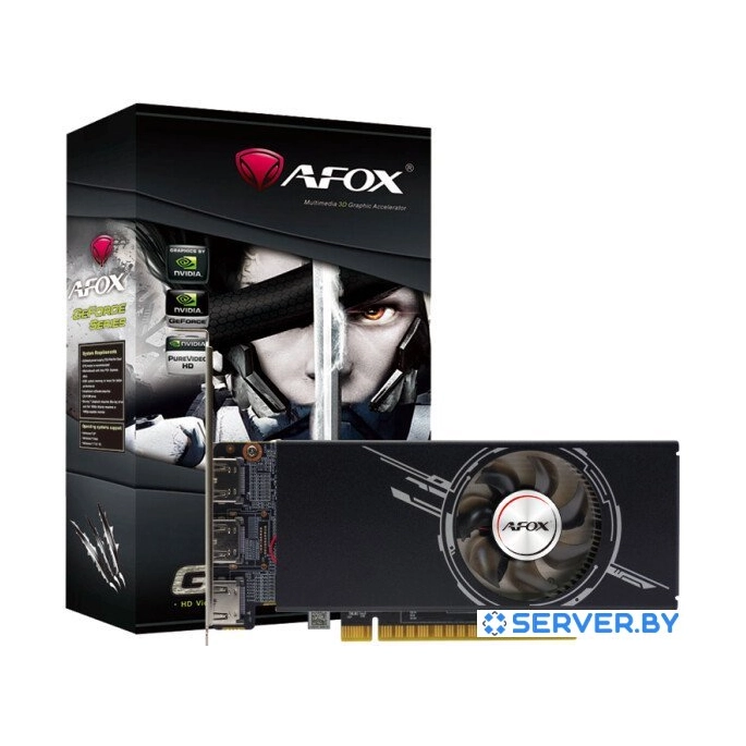 Видеокарта AFOX GeForce GTX 1050 Ti 4GB GDDR5 AF1050TI-4096D5L2-V3. Фото5