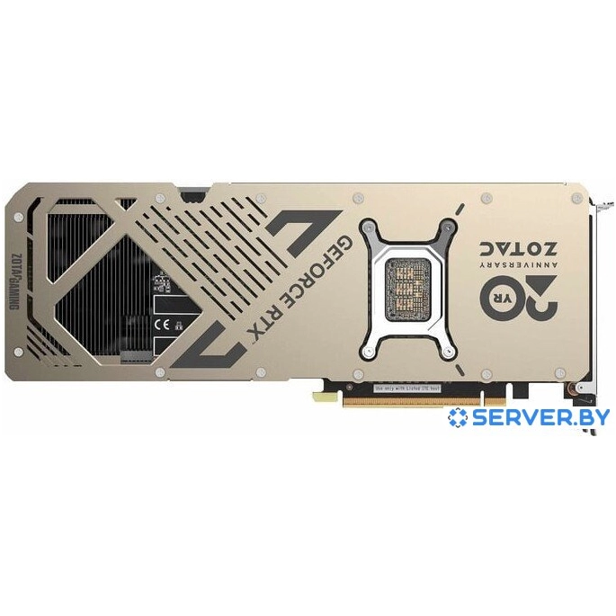 Видеокарта ZOTAC Gaming GeForce RTX 5080 Solid Core OC 20th Anniversary Edition ZT-B50800J2S-10P. Фото5
