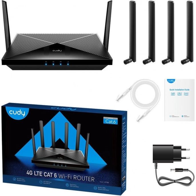 4G Wi-Fi роутер Cudy LT700 2.0. Фото5
