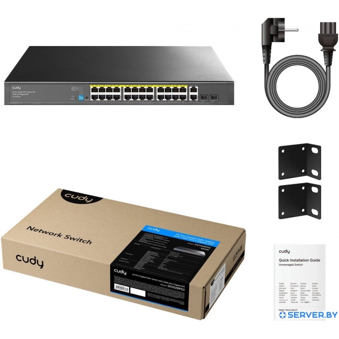 Неуправляемый коммутатор Cudy GS1026PS2 3.0. Фото3