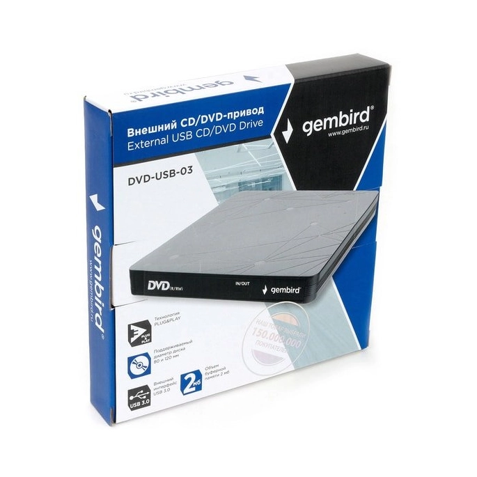 DVD привод Gembird DVD-USB-03. Фото5