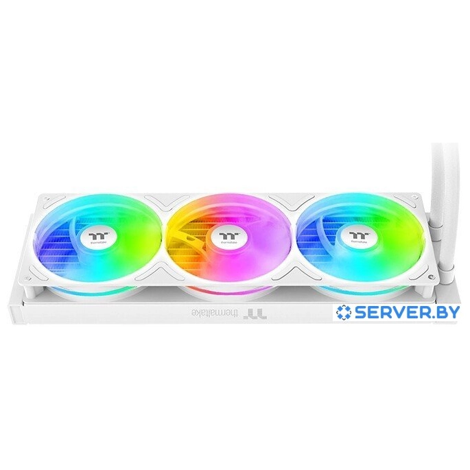 Система жидкостного охлаждения для процессора Thermaltake TH360 V3 ARGB Sync Snow Edition CL-W468-PL12SW-A. Фото4