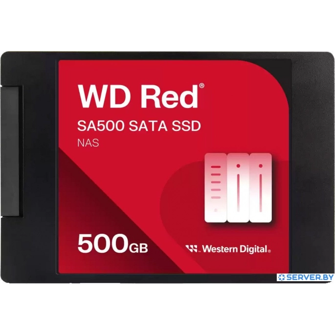 SSD WD Red SA500 NAS 500GB WDS500G1R0A. Фото 1