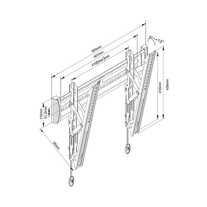 Кронштейн Onkron TM5. Фото 4