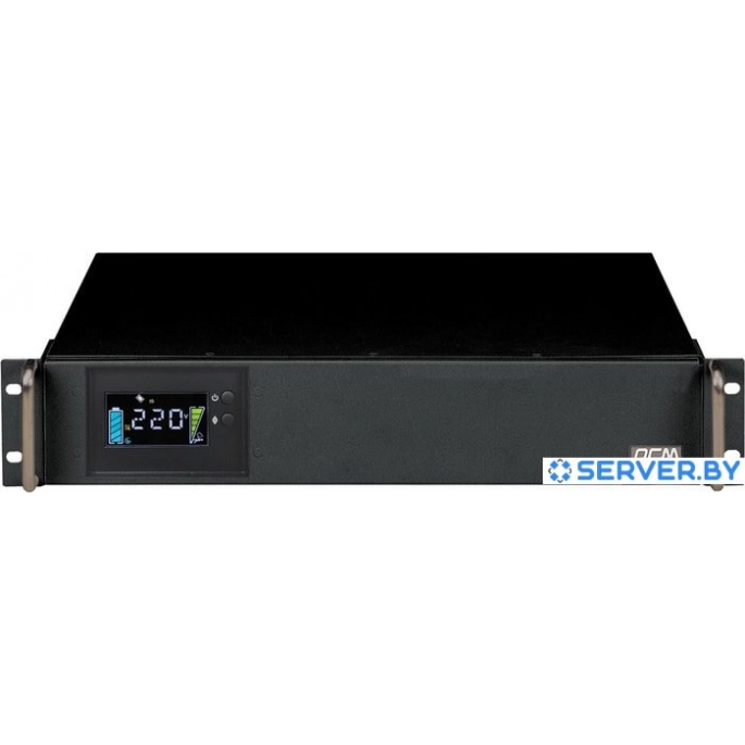 Источник бесперебойного питания Powercom King Pro RM KIN-1500AP LCD RM. Фото1