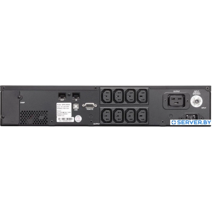 Источник бесперебойного питания Powercom Smart King Pro+ SPR-2000 LCD. Фото3